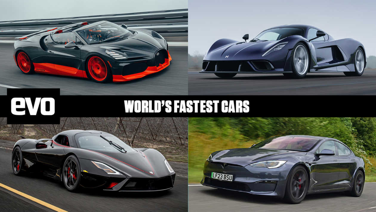 Fastest cars in the world 2025 – top speed, acceleration and lap times